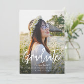 Invitation Simple Photo Promotion Promotion Classe 2025 (Debout devant)