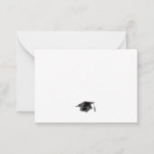 Invitation simple pour la fête de remise des diplô (Dos)