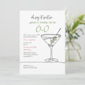 Invitation simple pour un Martini (Debout devant)