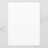 Invitation Simple Promotion de Marque Arrondi 5,5" x 7,5" (Dos)