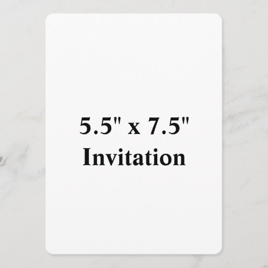Invitation Simple Promotion de Marque Arrondi 5,5" x 7,5" (Devant)