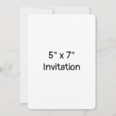 Invitation Simple promotion de marque arrondie 5" x 7" (Devant)