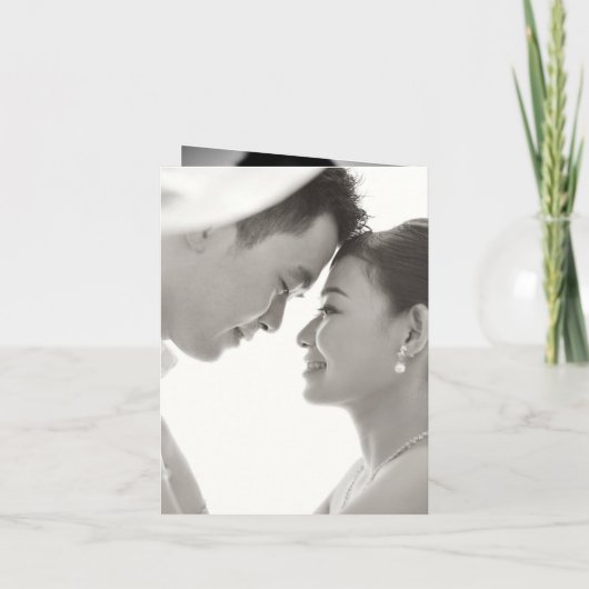 Invitation Simple Rouge Double Bonheur Mariage chinois modern (Dos)