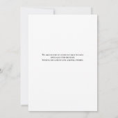 Invitation Simple Script Moderne Nous L'Avons Fait Photo De M (Dos)