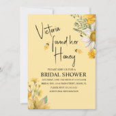 Invitation Simple She’s Found Her Honey Bee Bridal Shower (Devant)