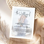 Invitation Simple simple vert QR Code élégant minimal RSVP