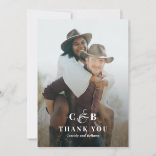 Invitation Simple Splendid Flat Thank You Note Card