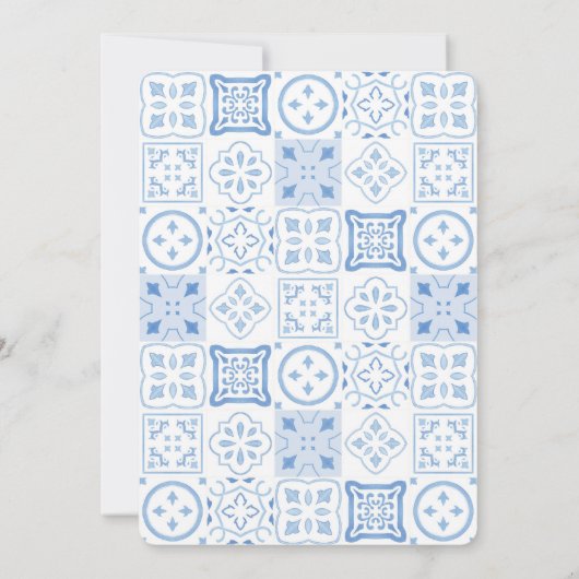 Invitation Simple Squiggle Bordure Lemon Sweet Baby Boy Douch (Dos)