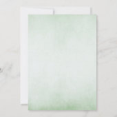 Invitation Simple Teddy Golf permet de faire la fête pour béb (Dos)