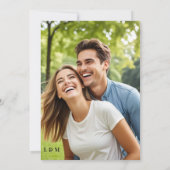 Invitation Simple Text Overlay Photo Wedding (Dos)