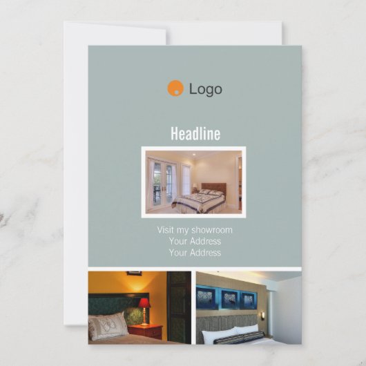 Invitation Simple Watercolor (Devant)