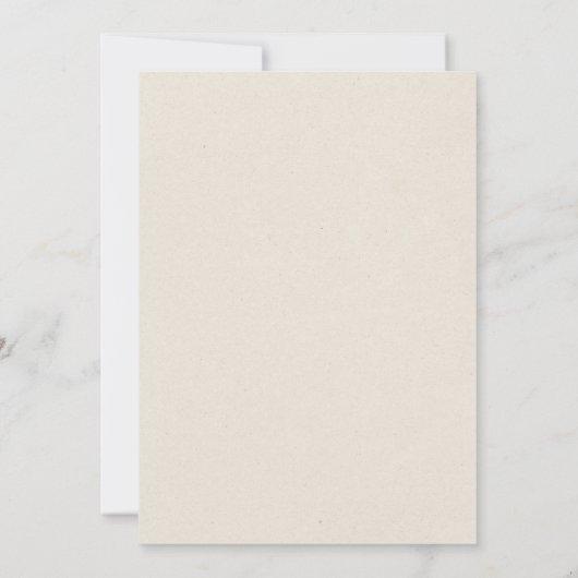 Invitation Simple Western Horseshoe Monogram Barn Mariage (Dos)