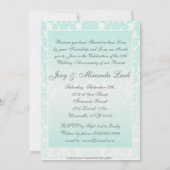 Invitation Simplement Chic Mariage Anniversaire de Mariage en (Dos)
