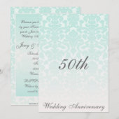 Invitation Simplement Chic Mariage Anniversaire de Mariage en (Devant / Derrière)