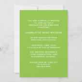 INVITATION SIMPLEMENT CHIC PHOTO COLLAGE GRADUATION INVITATIO (Dos)