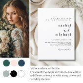 Invitation Simplement Élégant