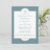 Invitation Simplement Elegant Mariage Répétition & Dîner Invi (Debout devant)