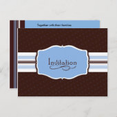 Invitation simplement envoyée (Devant / Derrière)