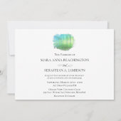 Invitation "SIMPLEMENT LOVE Woods Rustic Forest Mariage (Dos)