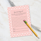 Invitation Simplement Mignonne Pink Bow Devine Que Baby Food