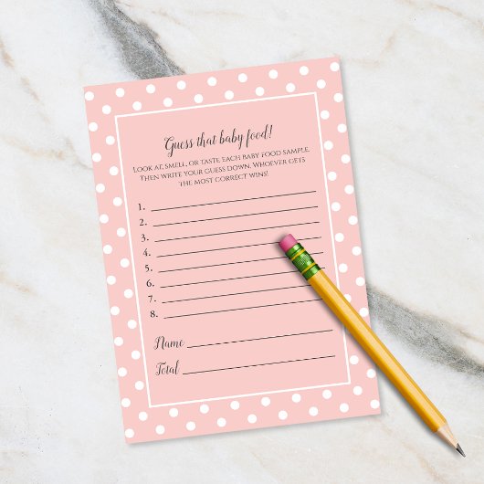 Invitation Simplement Mignonne Pink Bow Devine Que Baby Food 