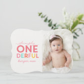 INVITATION SIMPLEMENT ONÉRÉ MERVEILLEUX (Debout devant)