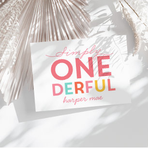 INVITATION SIMPLEMENT ONÉRÉ MERVEILLEUX