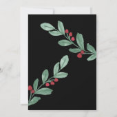 Invitation Simplicité des vacances | Mariage de la verdure de (Dos)