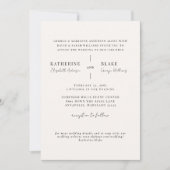 Invitation Simply Us Light Champagne Modern Website Mariage (Devant)