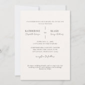 Invitation Simply Us Light Champagne Site Web Mariage II (Devant)