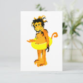 Invitation singe (Debout devant)