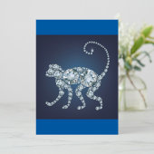 Invitation Singe diamant