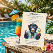 Invitation Singes de l'été, déchaînons-nous pour les 40 ans