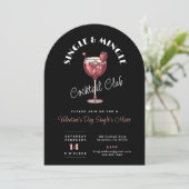 Invitation Singles Mixer Valentine's Day Cocktail Party Arch (Debout devant)
