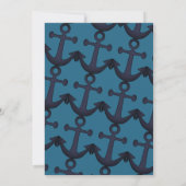 Invitation Sinking Ship Theme Escape Room, fête d'anniversair (Dos)