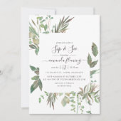 Invitation Sip and See de verdure (Devant)