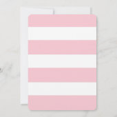 Invitation Sip and See invitation, nouveau bébé, fête d'accue (Dos)