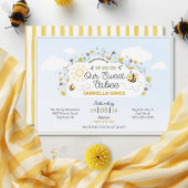 Invitation Sip and See pour notre bébé