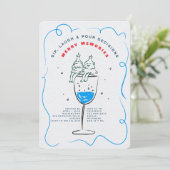 INVITATION SIP, LAUGH & POUR DECISIONS CHRISTMAS PARTY (Debout devant)