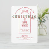 INVITATION SIP, LAUGH & POUR DECISIONS CHRISTMAS PARTY (Debout devant)