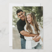 Invitation Sip Sip Hooray Black White Photo Couple's Shower (Dos)