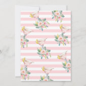 Invitation Sip Sip Hooray Bright Cocktail Fête des mariées (Dos)