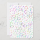 Invitation Sip Sip Sip Horray Bubbles Birthday Party (Dos)