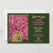 Invitation Sip Smile & Celebrate Coffee Morning in the Garden (Dos)