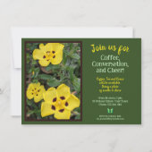 Invitation Sip Smile & Celebrate Coffee Morning in the Garden (Dos)