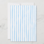 Invitation Sip Whimsical et voir le Baby shower Blue Boy (Dos)