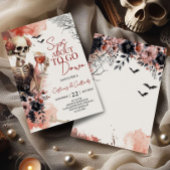 Invitation Sips sur le point de descendre Halloween Party Inv