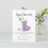 Invitation Sips & Sweets (Debout devant)