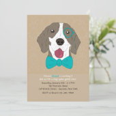 Invitation Sir Arthur Dog (Debout devant)