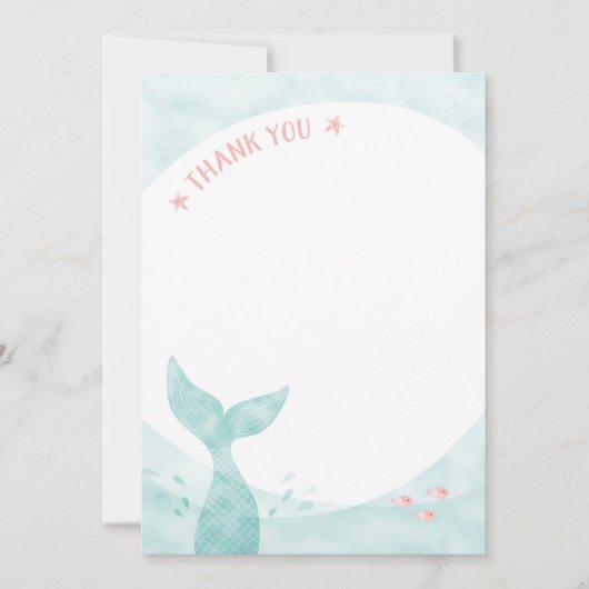 Invitation Sirène (Devant)